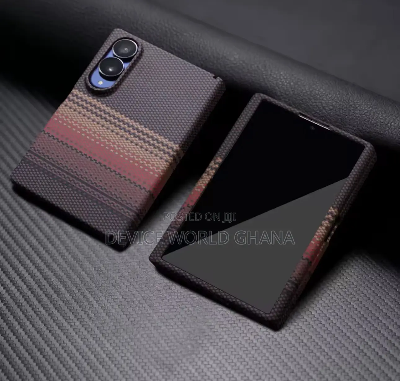 Kelvia Carbon Full Protection Case for Samsung Z Fold 8 and 8 Ultra