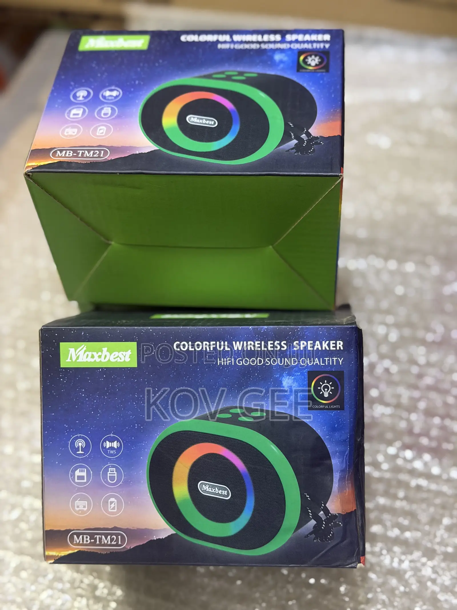 Colorful Wireless Bluetooth Space