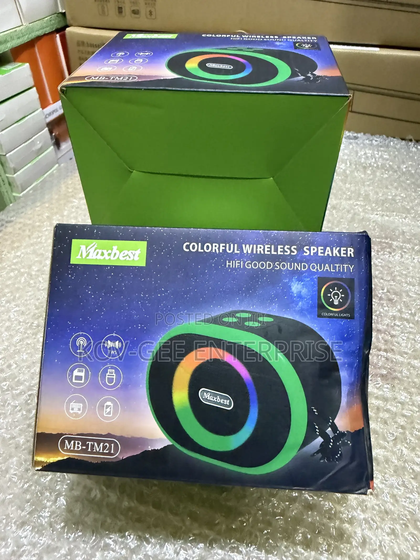 Colorful Wireless Bluetooth Space