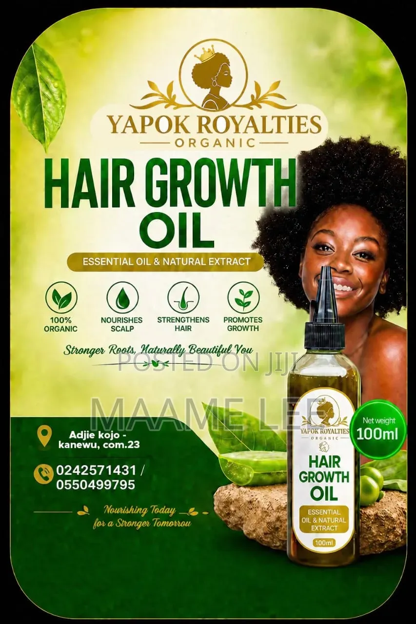 Organic Hair Growth Oil