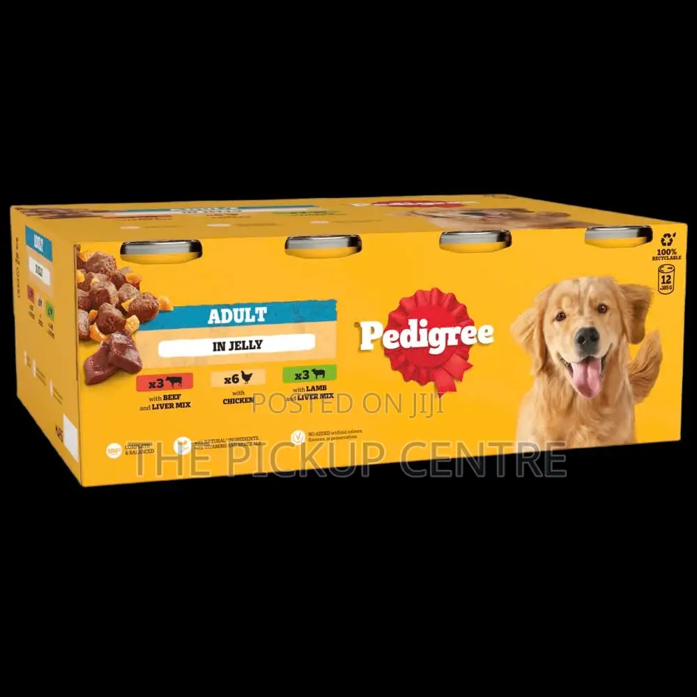 PEDIGREE Adult Wet Dog Food Mixed 6 X 385g Can