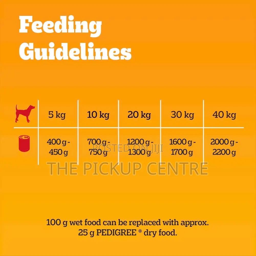 PEDIGREE Adult Wet Dog Food Mixed 6 X 385g Can