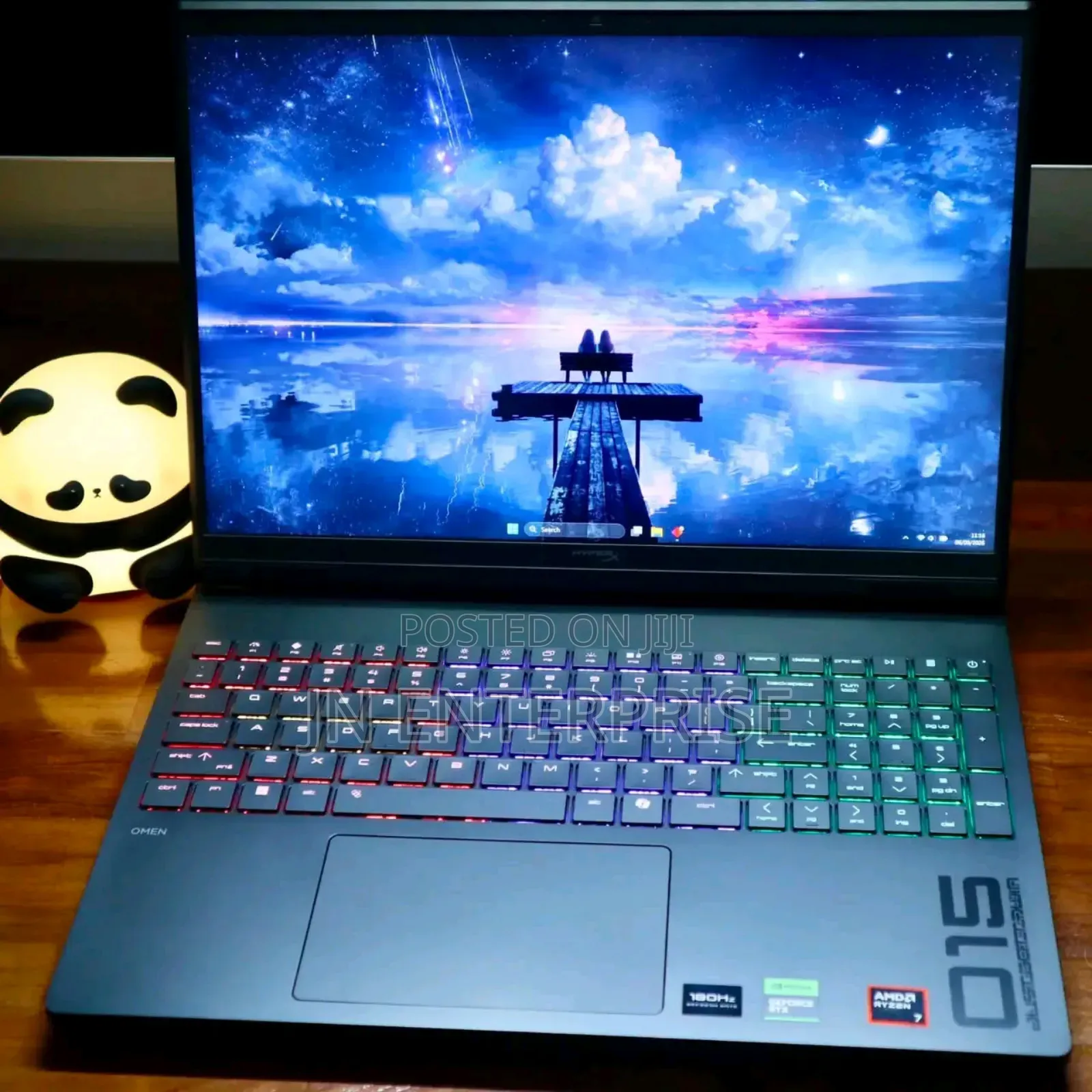 New Laptop HP Omen 15t 16GB AMD Ryzen 7 SSD 1T