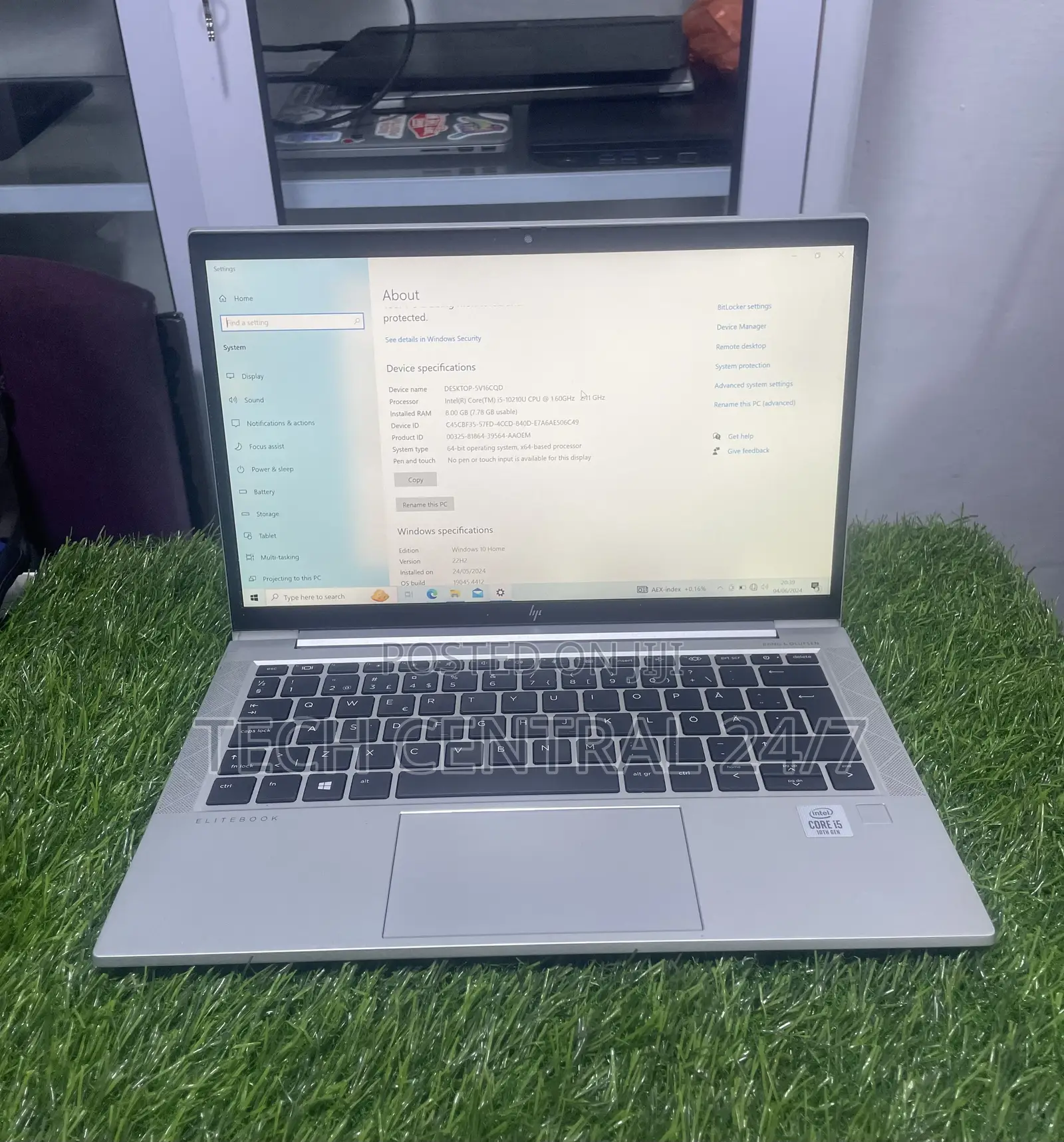 Laptop HP EliteBook 830 G7 16GB Intel Core i7 SSD 256GB