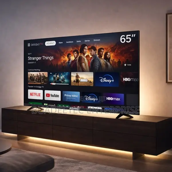 Asano 65” Smart Google TV, Ultra Hd (As-G65)