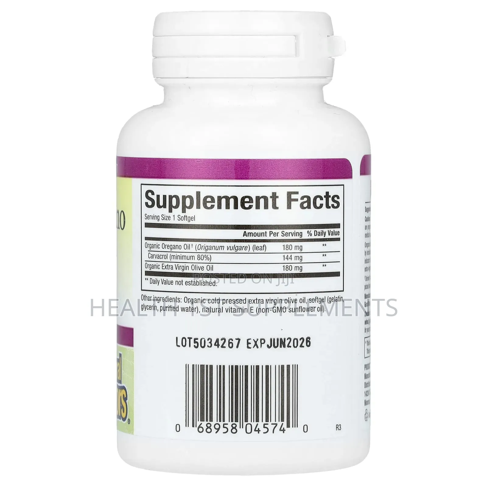 H Pylori Clear Out! Oregano Oil, 180mg, 60 Softgels