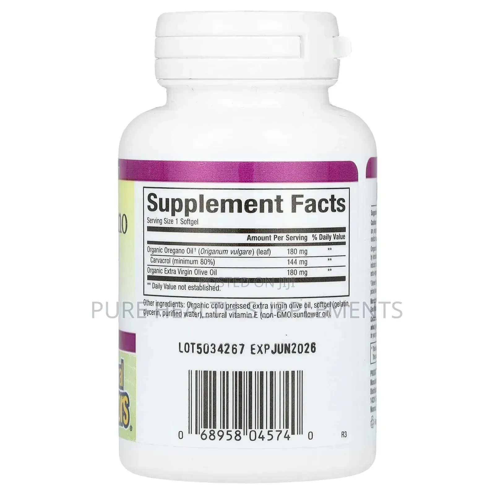 H Pylori Clear Out! Oregano Oil, 180mg, 60 Softgels