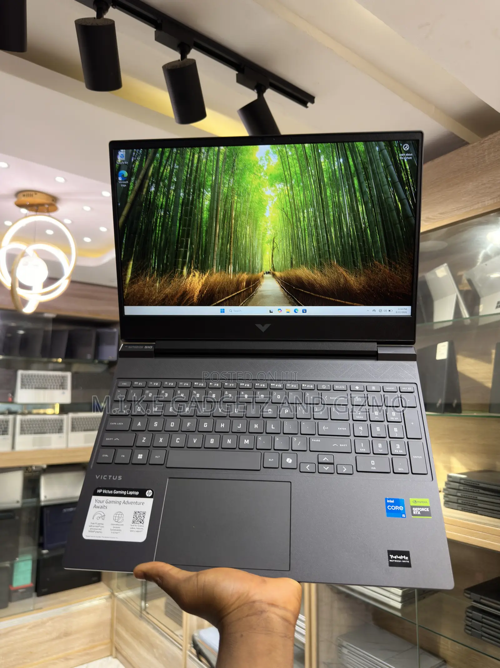 Laptop HP Victus 15 6GB Intel Core i5 SSD 512GB
