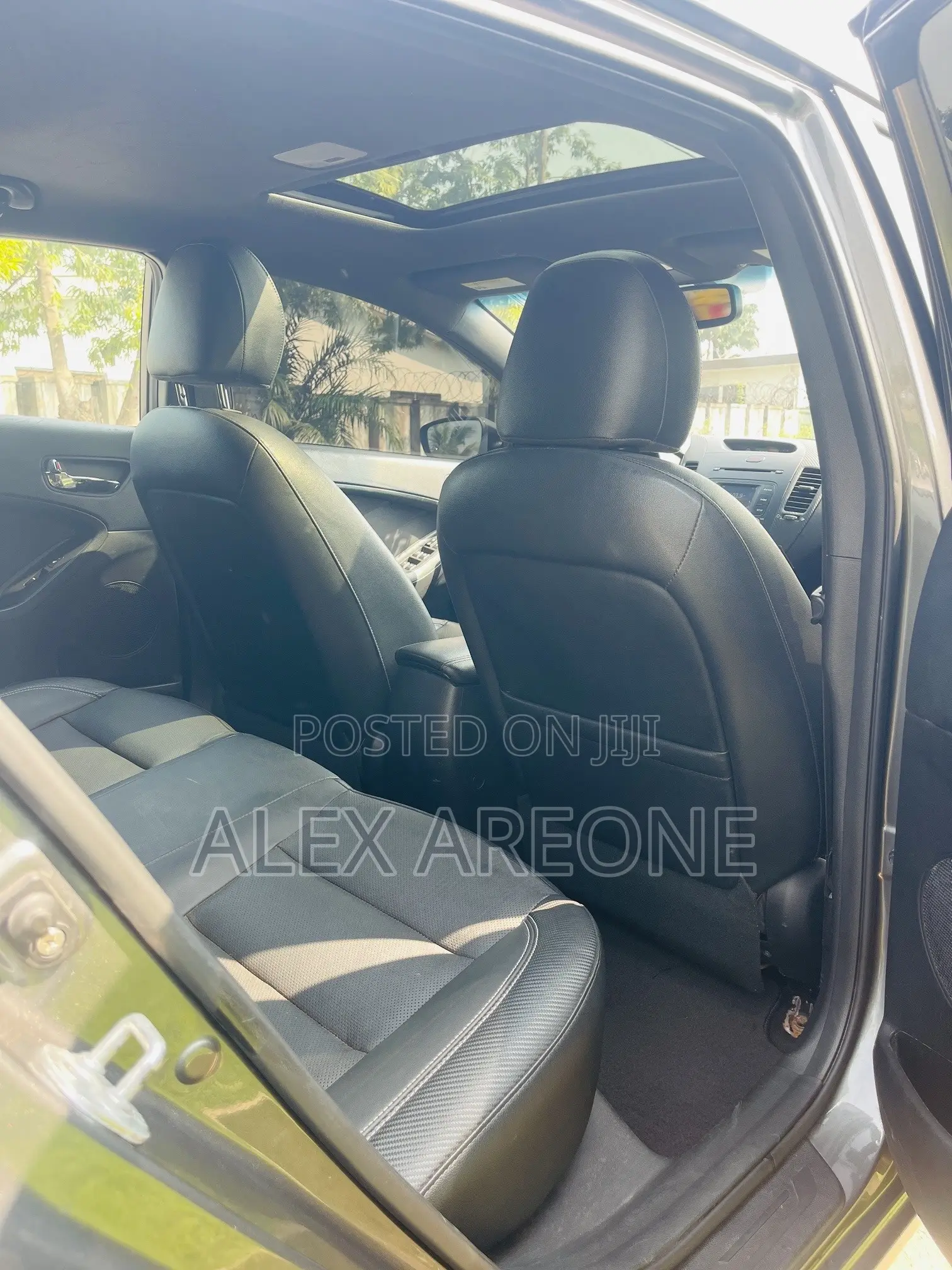 Kia Forte SX Hatchback 2015 Gray