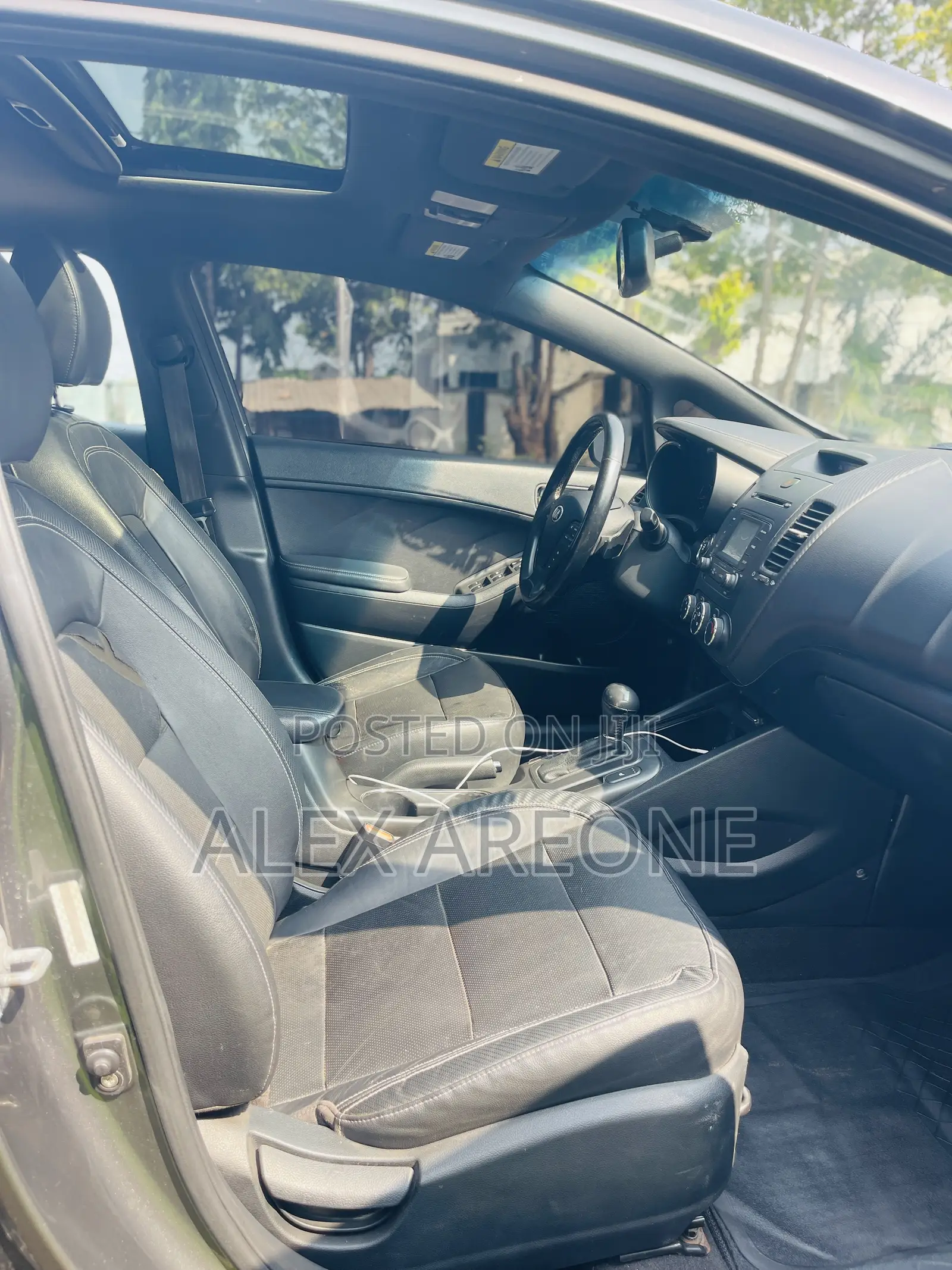 Kia Forte SX Hatchback 2015 Gray