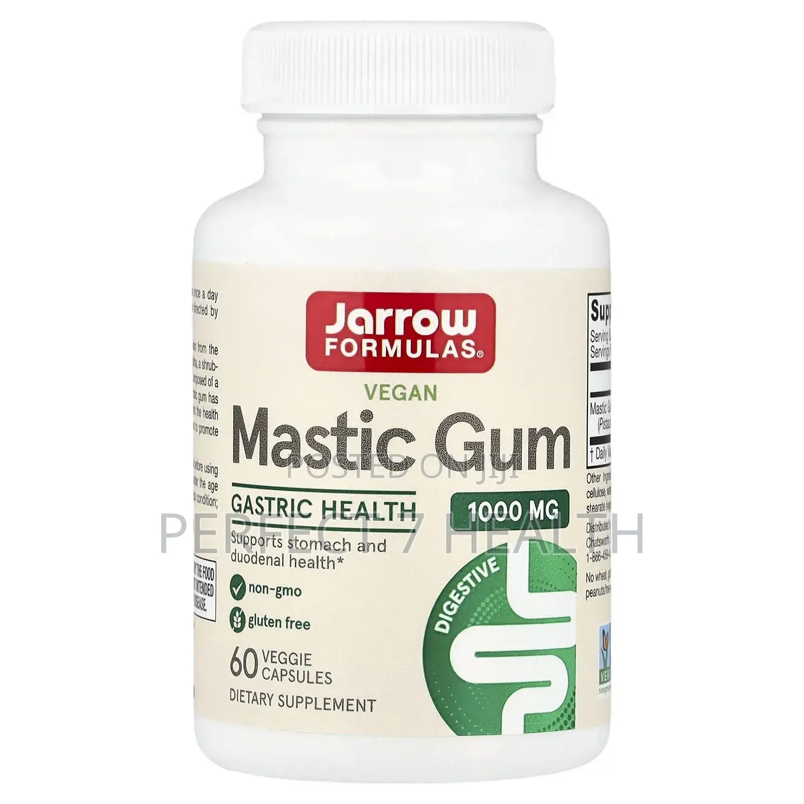 Jarrow Formulas, H Pylori Be Gone! , Vegan Mastic Gum, 60 Veggie Caps