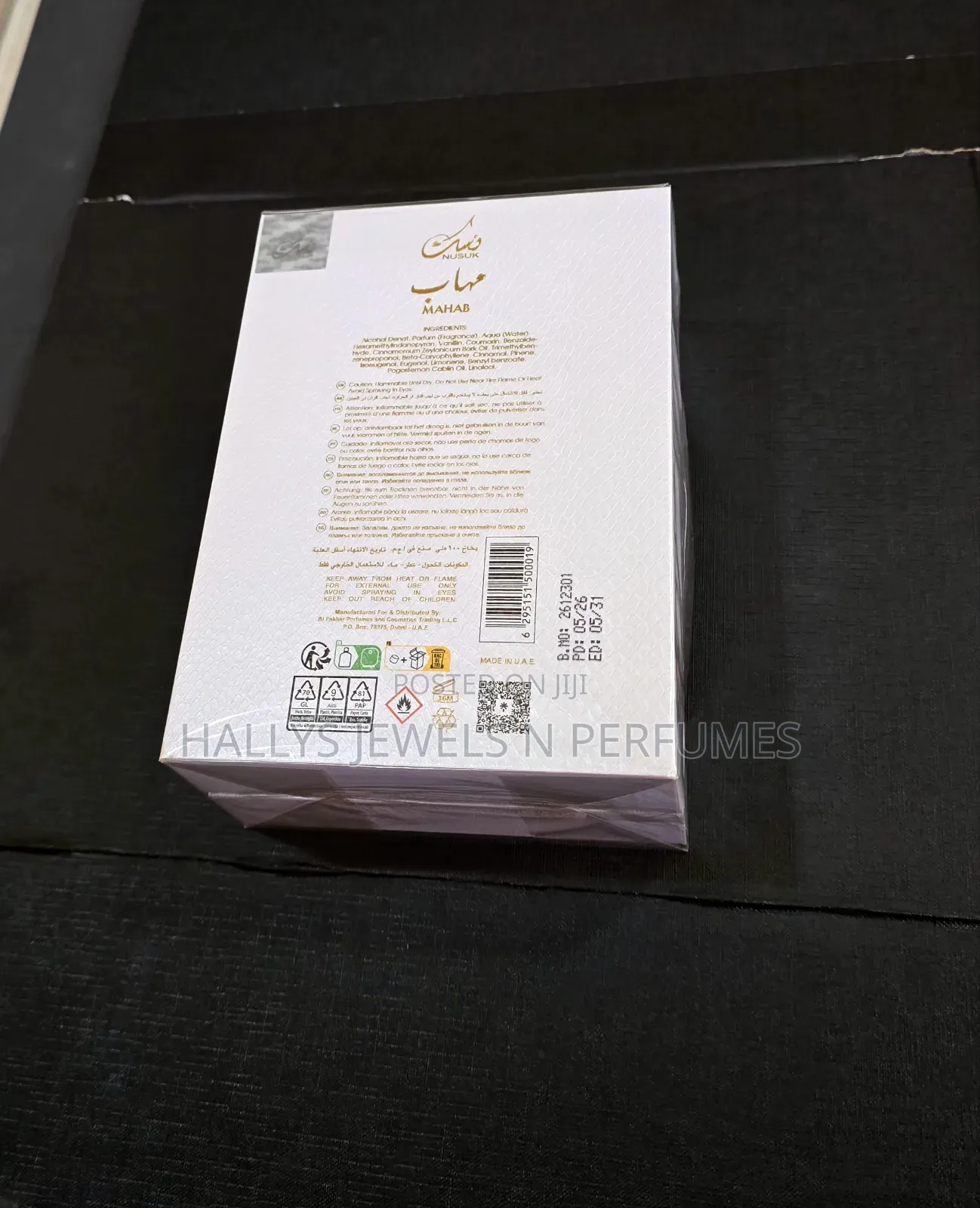 Mahab Extrait De Parfum by Nusuk