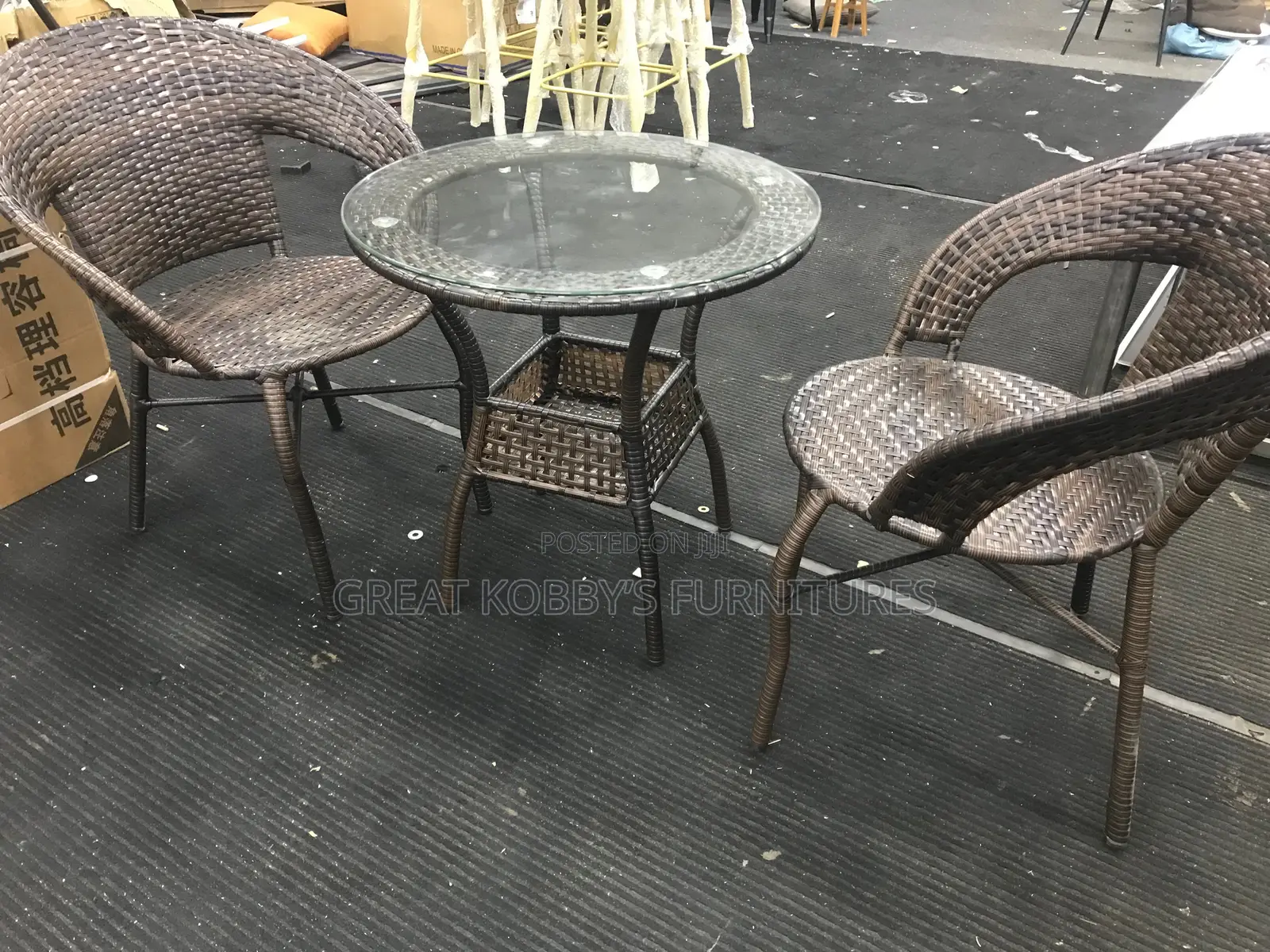 Outdoor Seating With Two Chairs