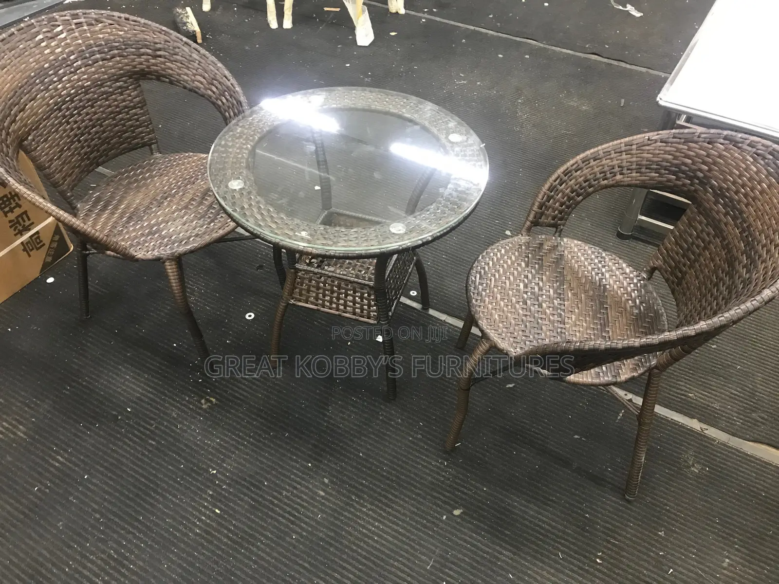 Outdoor Seating With Two Chairs