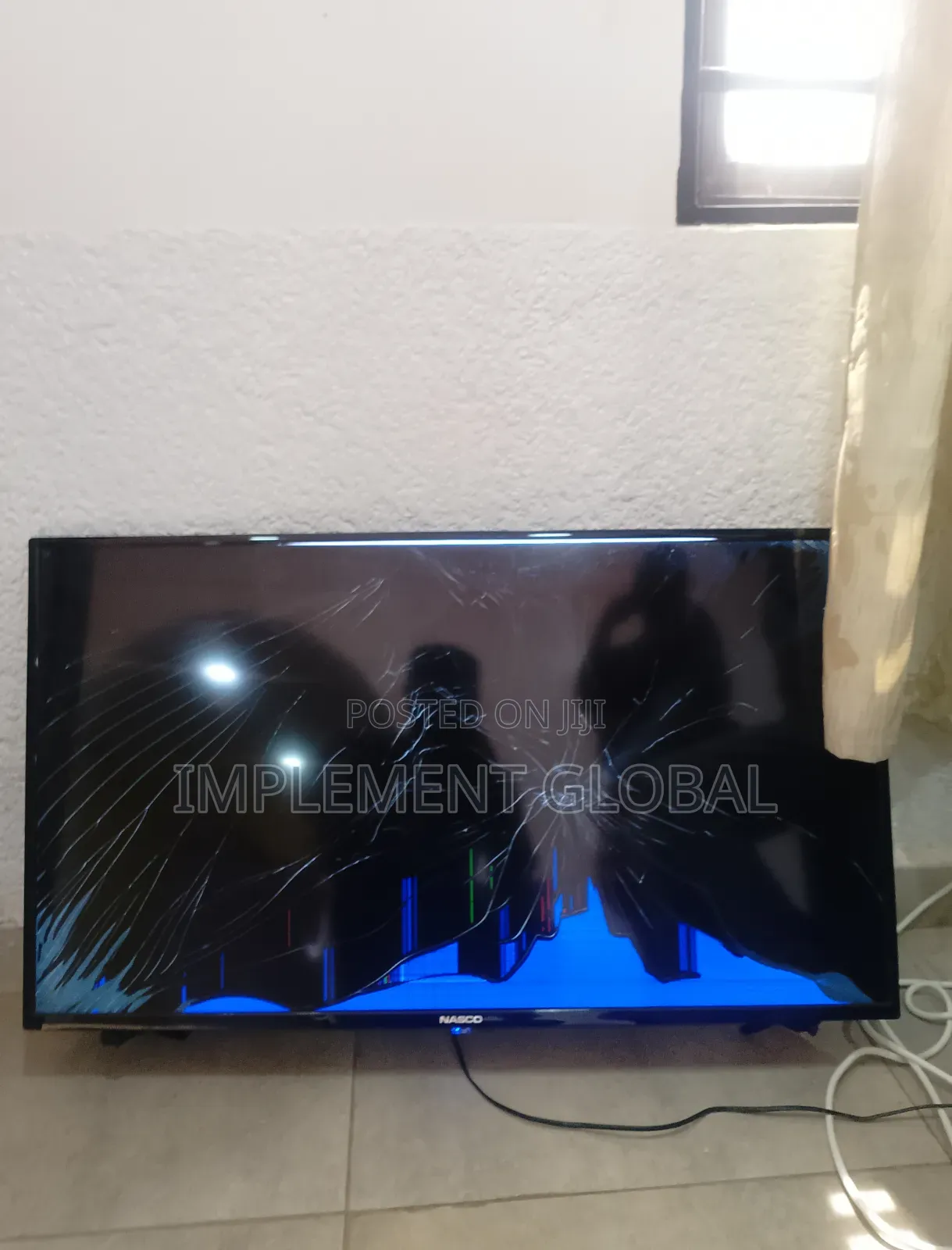 Nasco 42 Inch TV With Faulty Screen