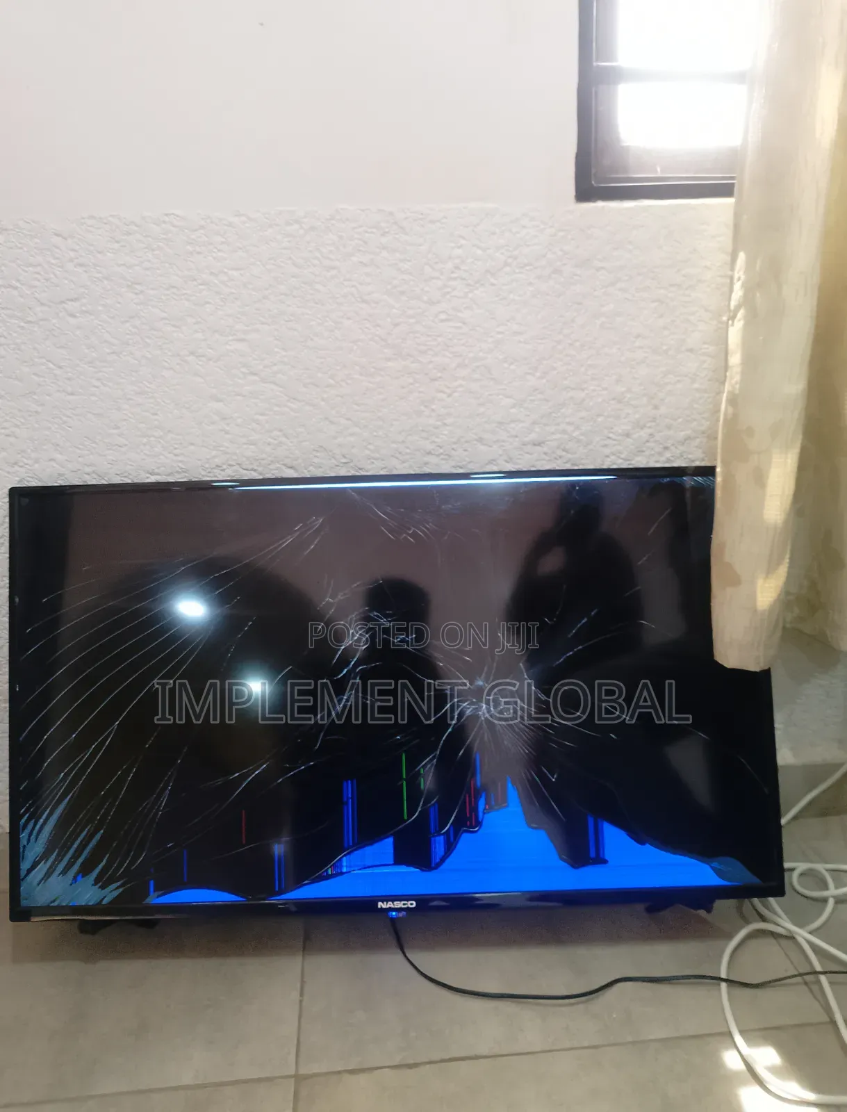 Nasco 42 Inch TV With Faulty Screen