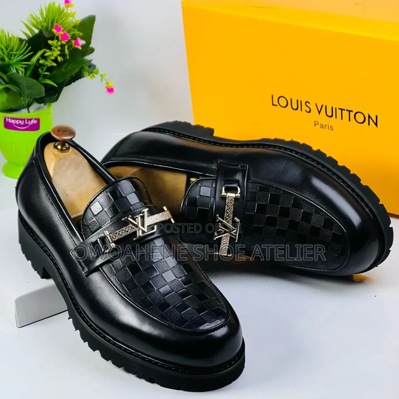 Louis Vuitton Corporate Leather Loafer
