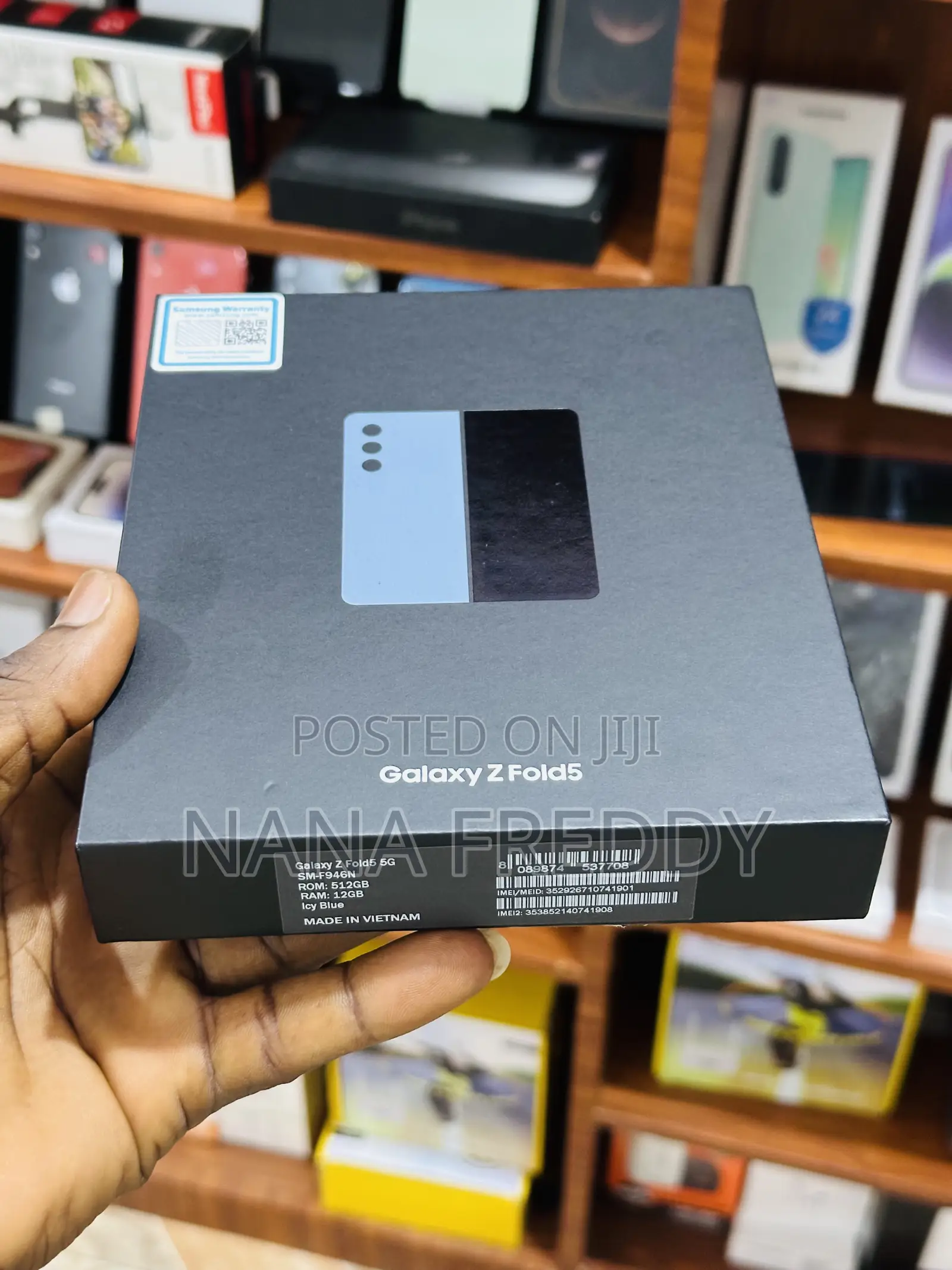 New Samsung Galaxy Z Fold 5 512 GB Blue