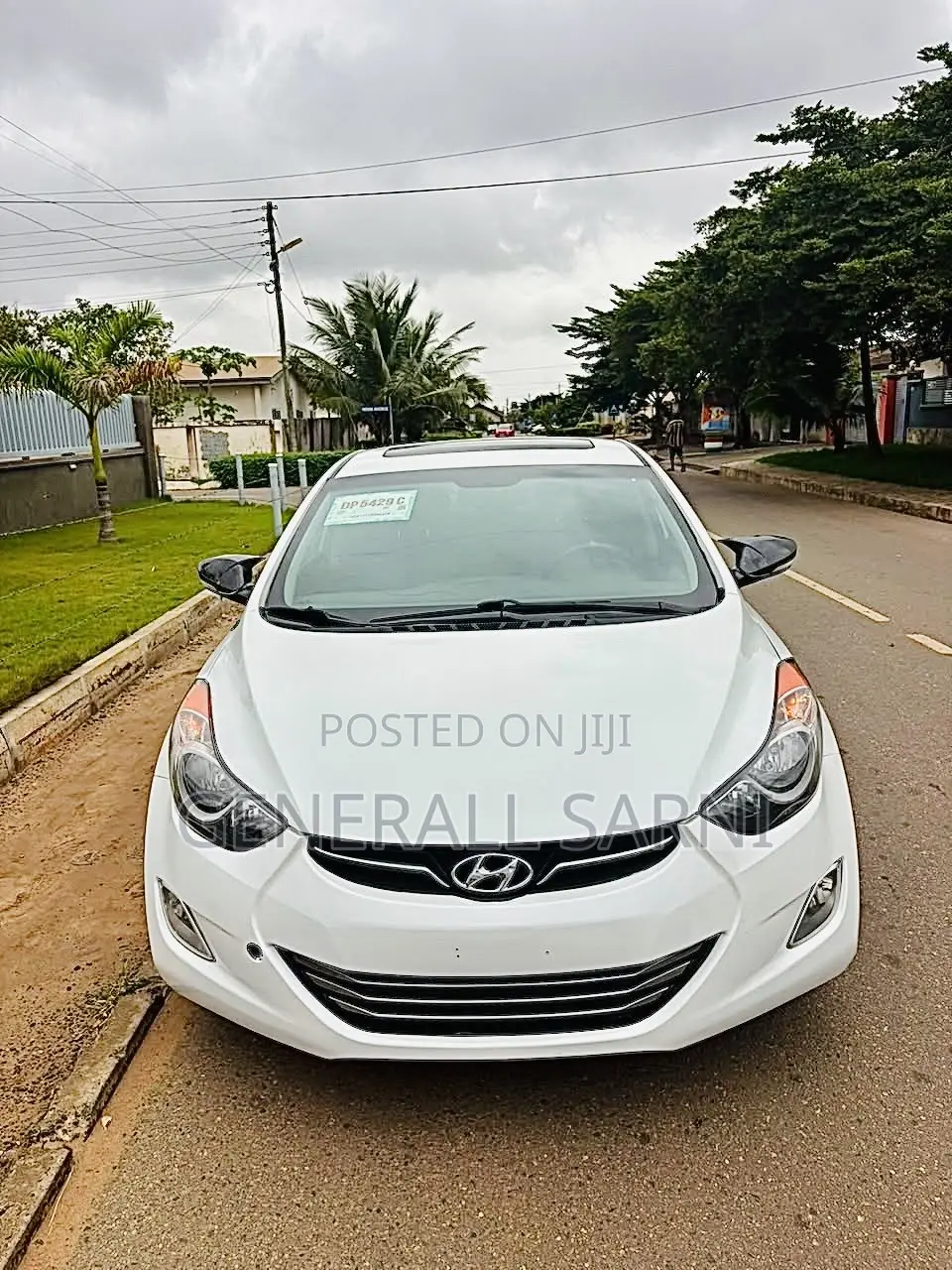 Hyundai Elantra Limited Sedan FWD (1.8L 4cyl 6A) 2013 White