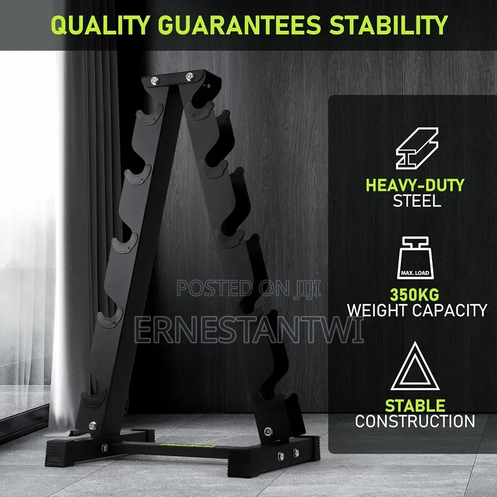 Solid Dumbbell Rack From Physkal, UK