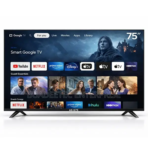 Asano 75” Smart Google TV, Ultra Hd (As-G75)