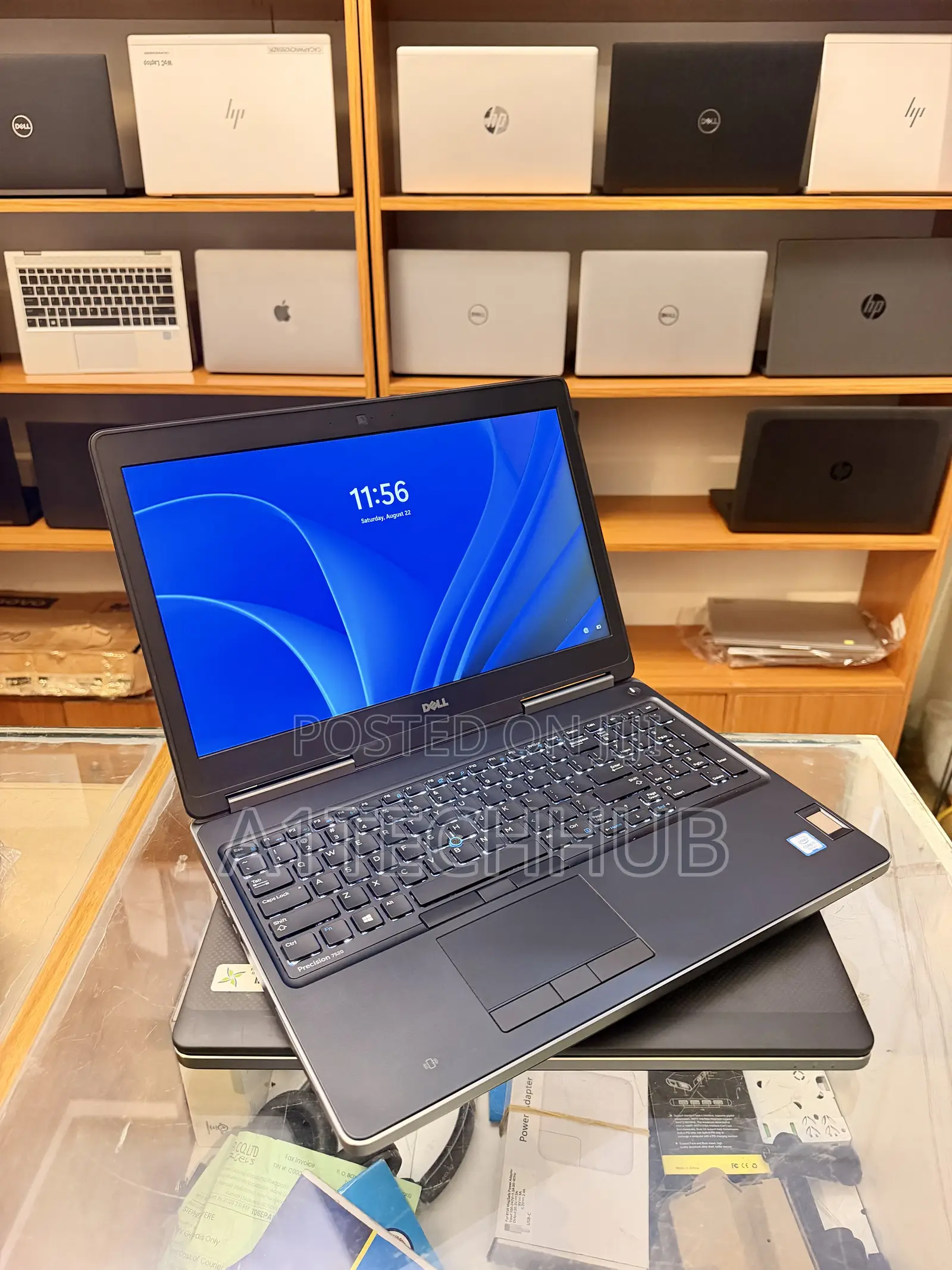 Laptop Dell Precision 7520 16GB Intel Core i7 SSD 256GB