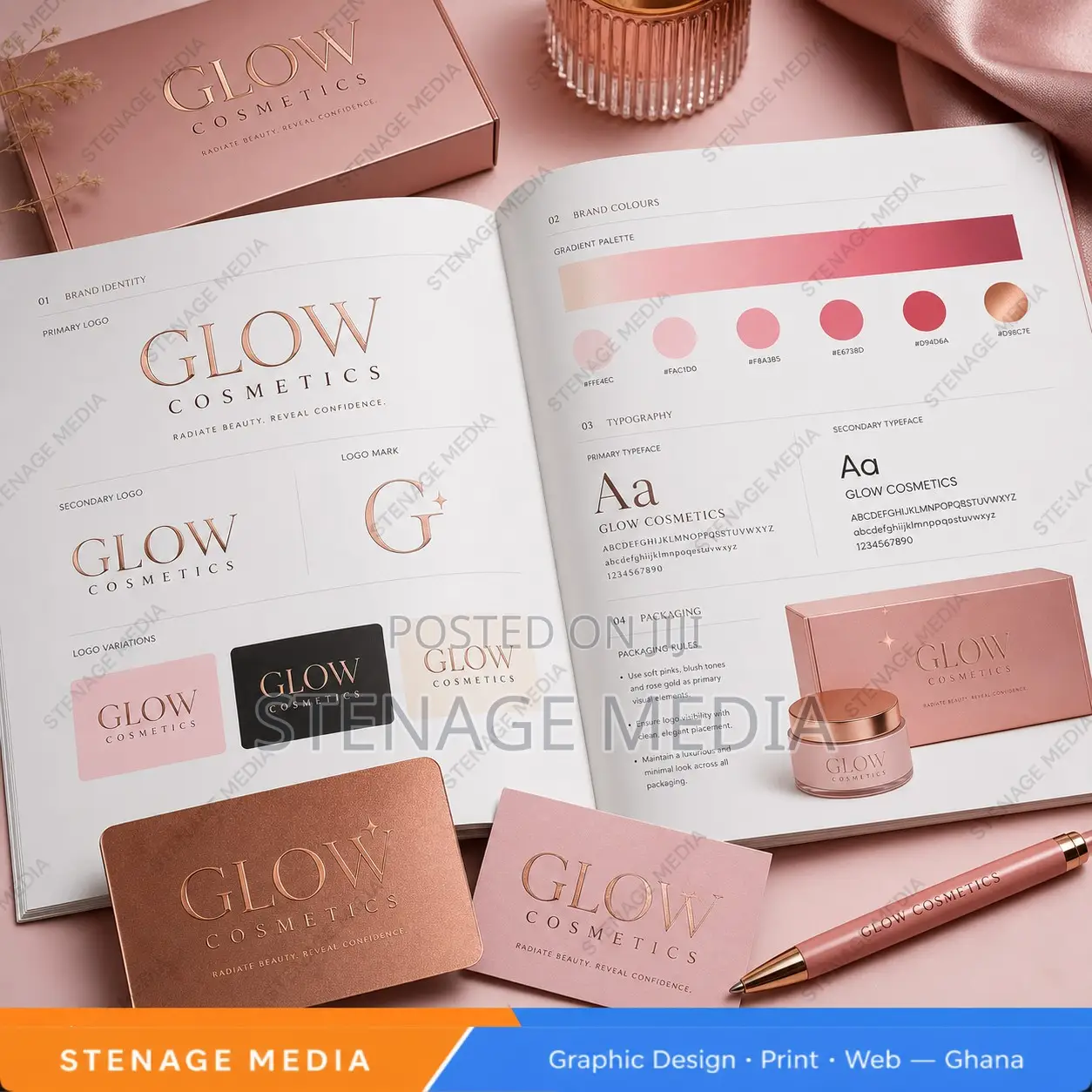 Brand Style Guide Brand Guidelines Design in Ghana