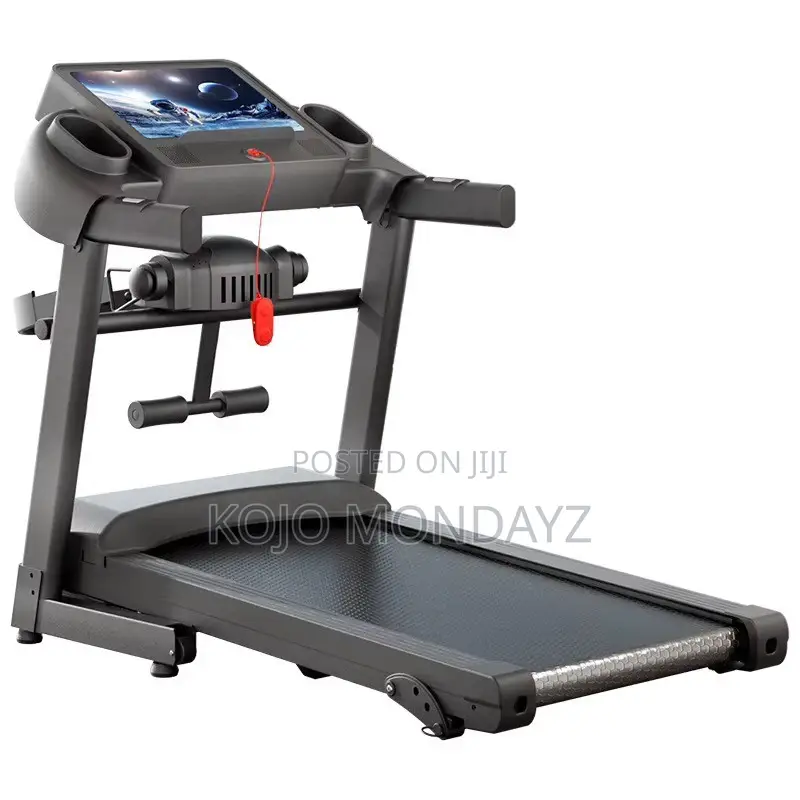 Portable Foldable Electric Treadmill Home Use Wireless Heart Rate