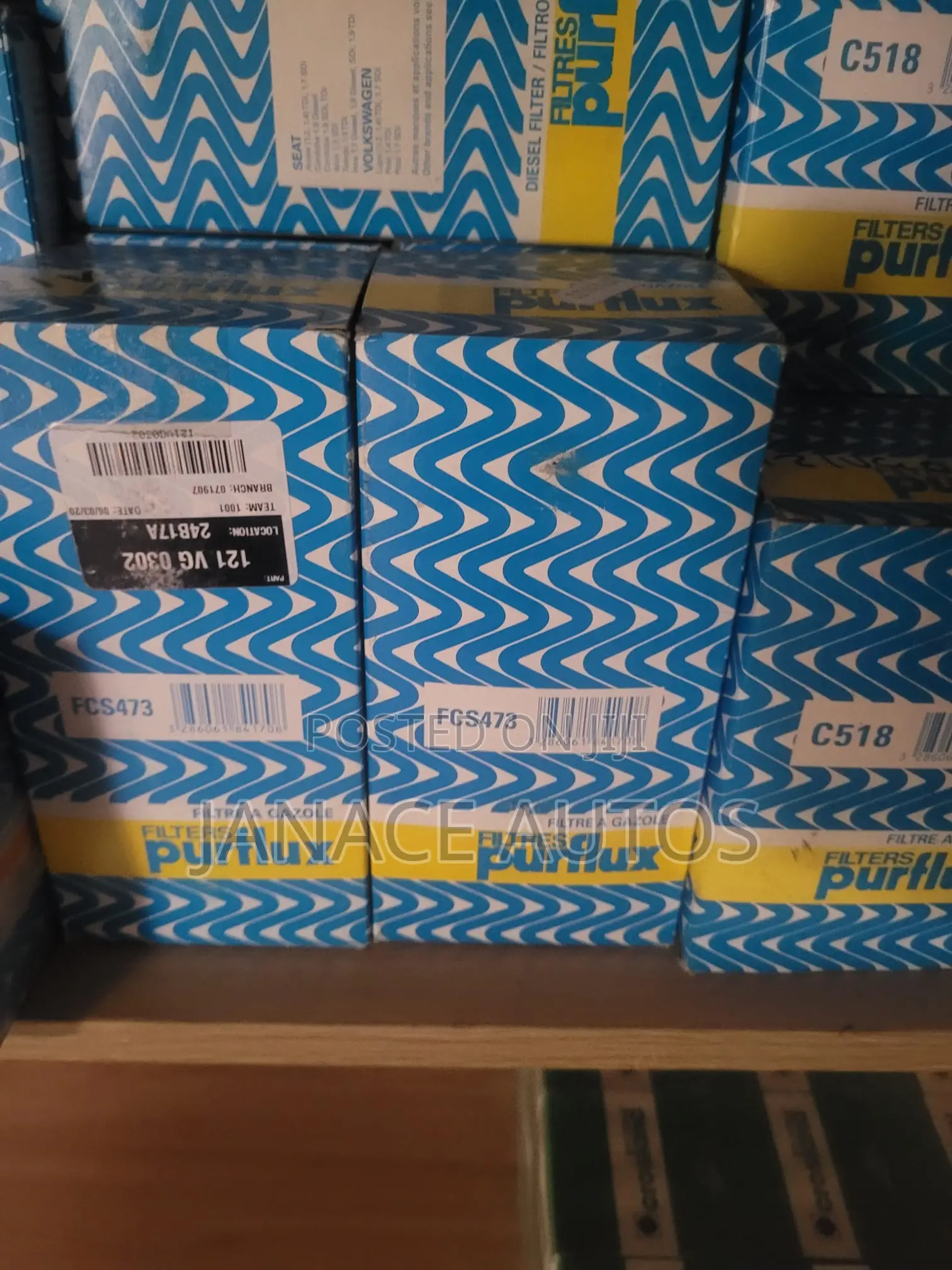 Fiat Skoda Seat Arosa Vw Lupo Vw Polo Purflux Fcs473 Fuel Filter