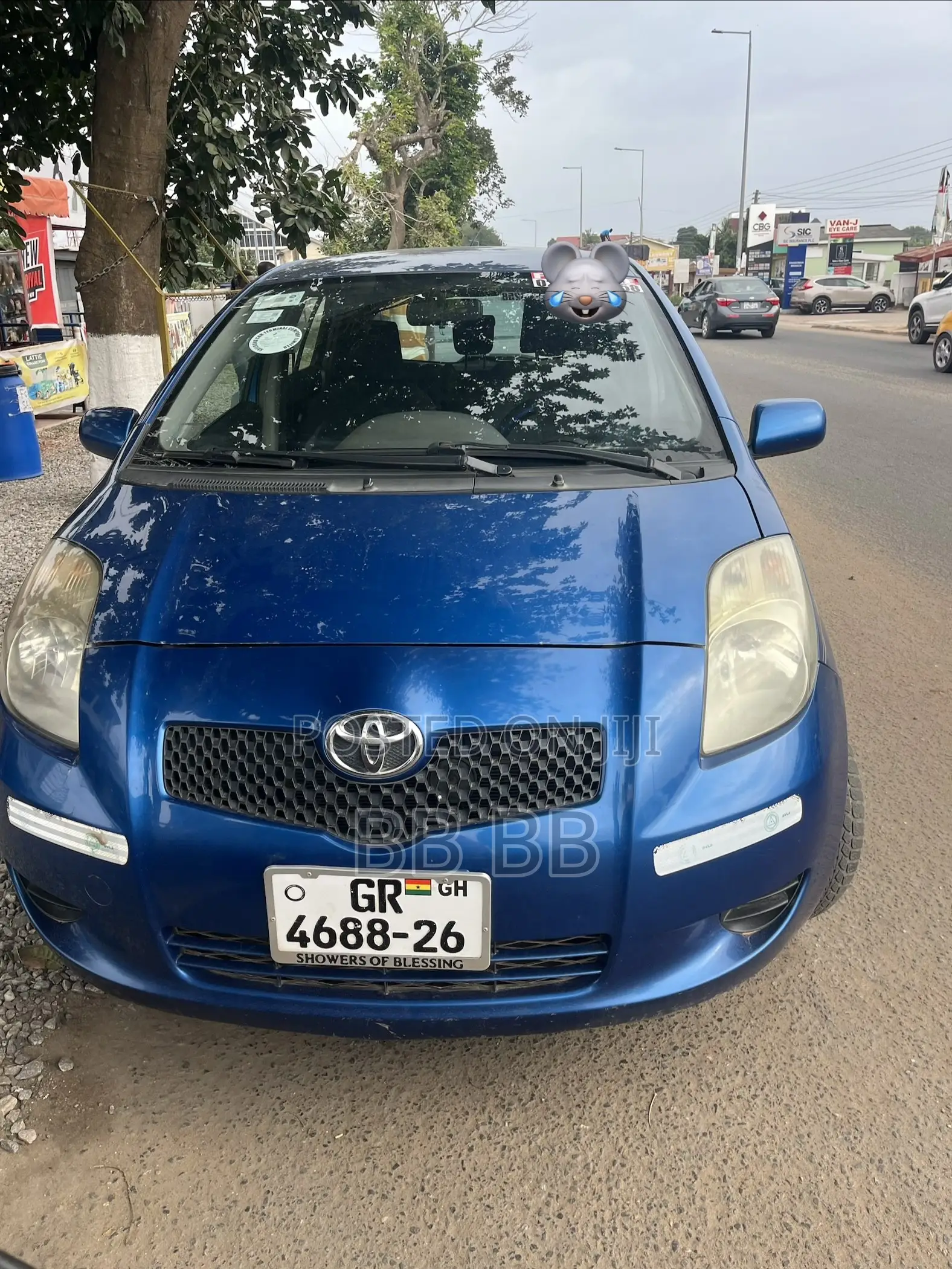 Toyota Yaris 2010 Blue