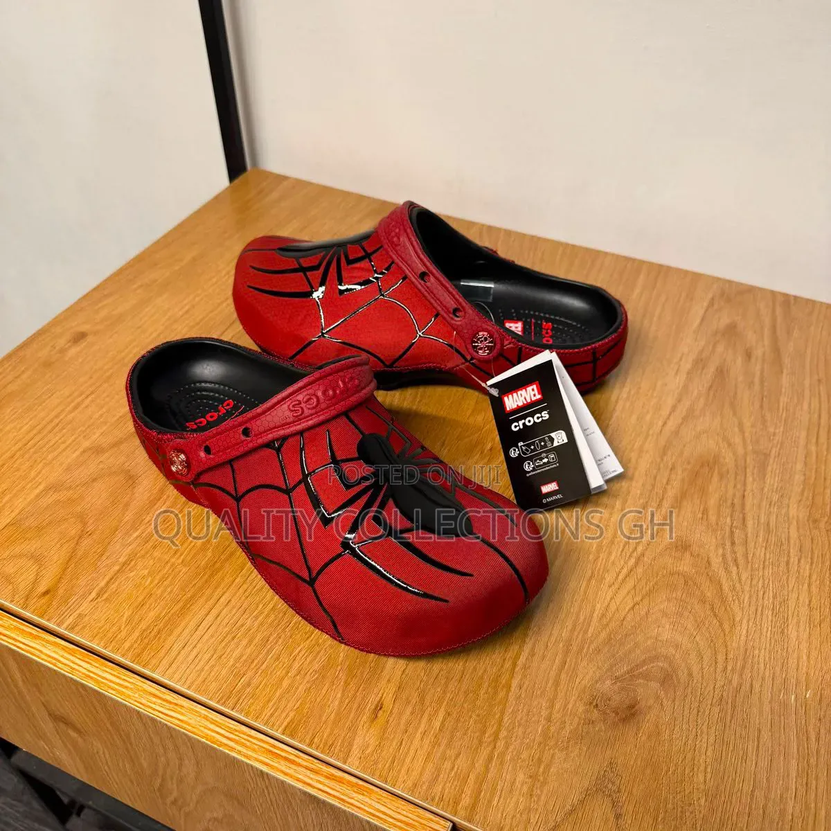 Marvel Crocs Spider