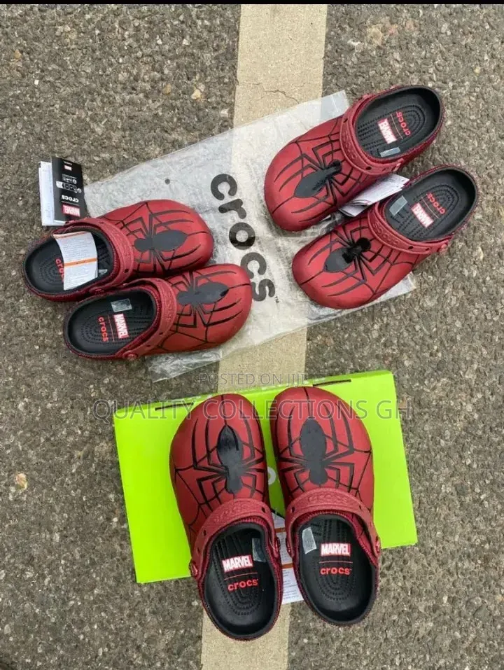 Marvel Crocs Spider