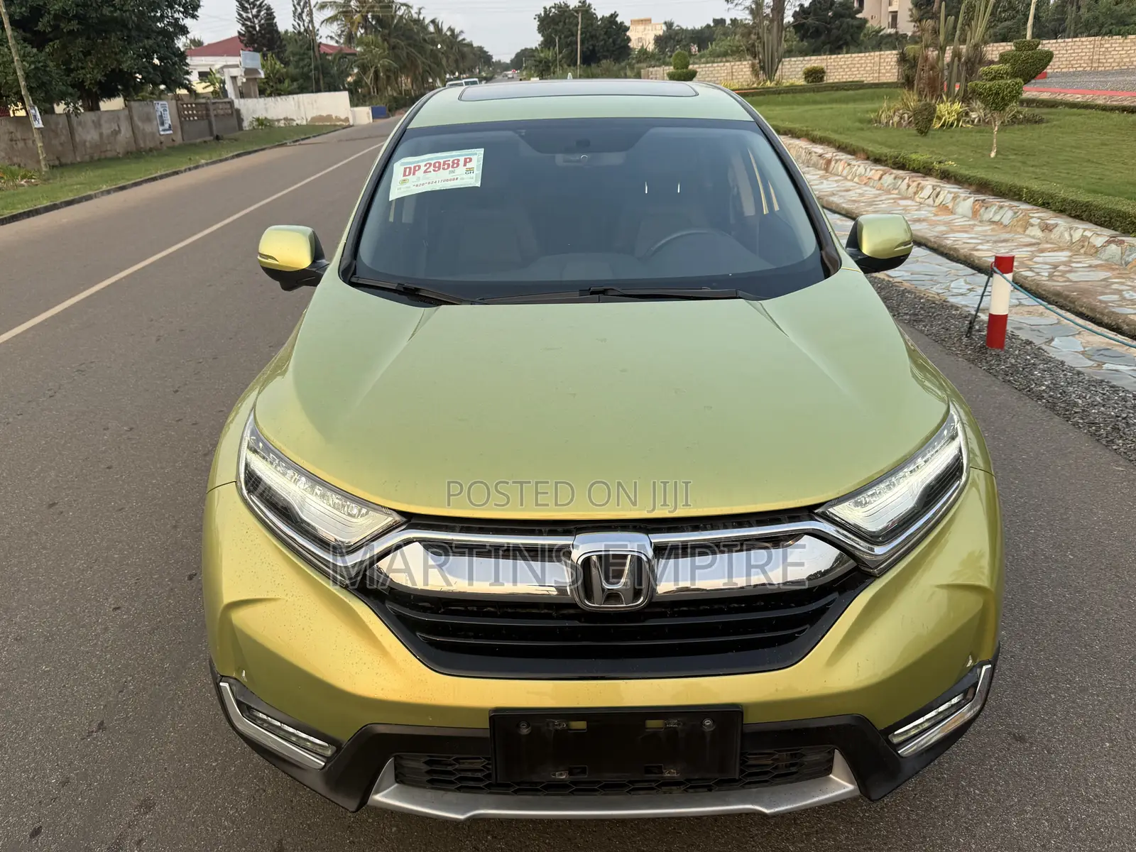 Honda CR-V Touring 4dr SUV AWD (1.5L 4cyl CVT) 2017 Green