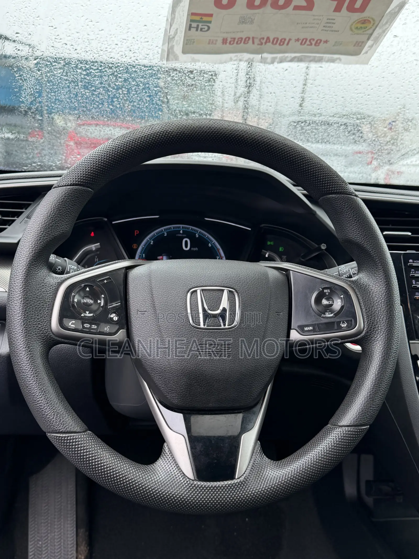 Honda Civic EX Hatchback 2019 Blue