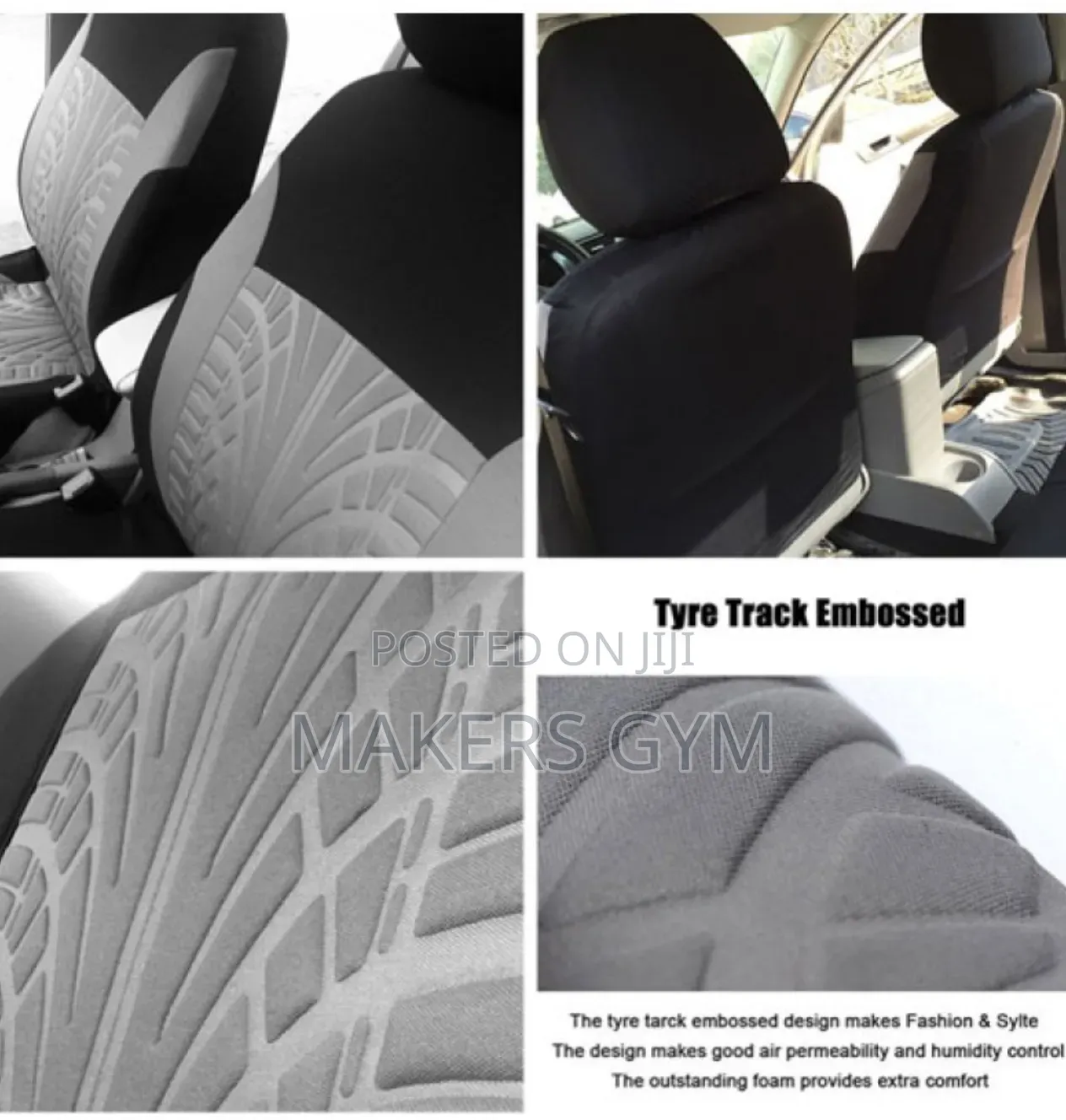 Seat Cover (9Pcs Washable Polyester Universal (Back Front Set )