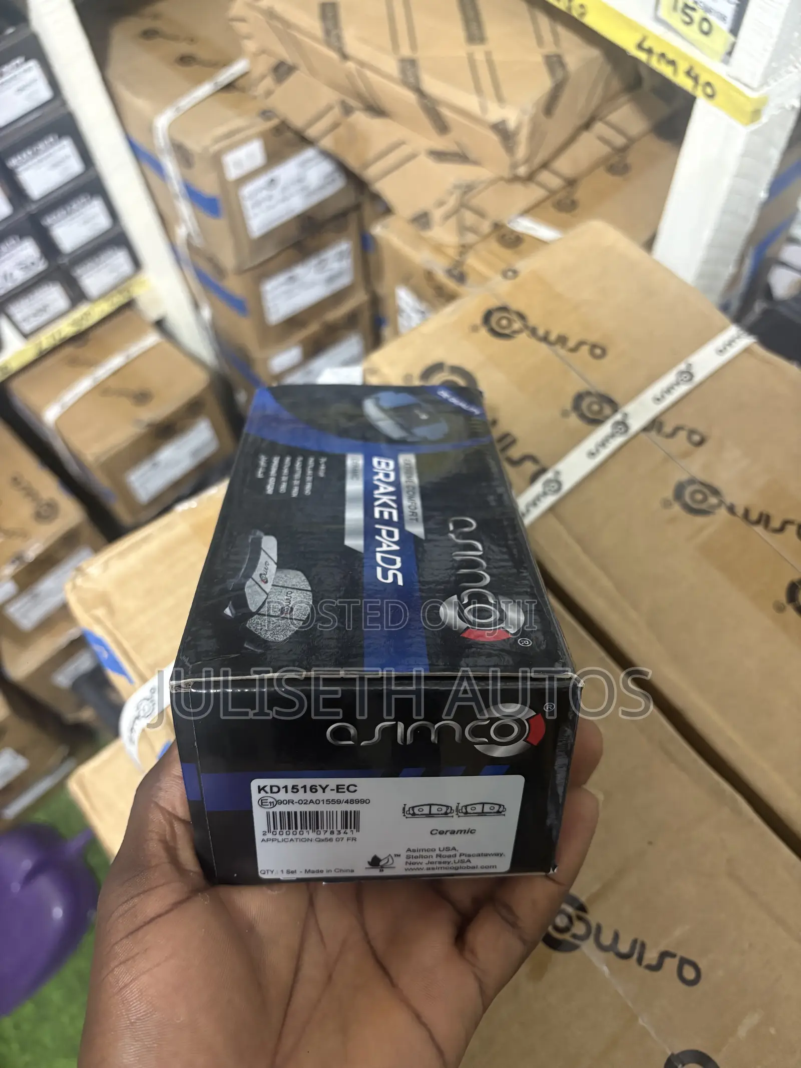 Nissan Armada, Titan, Infinity QX56,QX80, Suzuki Equator Front Pads