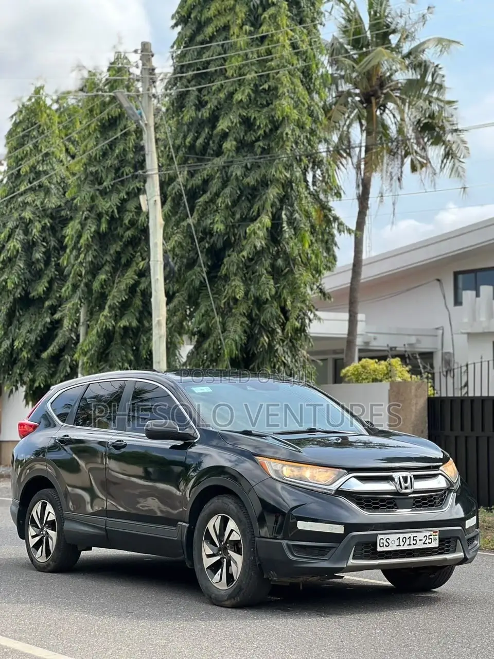Honda CR-V LX 4dr SUV AWD (2.4L 4cyl CVT) 2017 Black