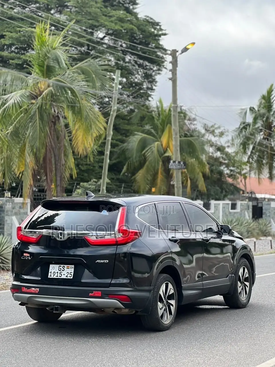 Honda CR-V LX 4dr SUV AWD (2.4L 4cyl CVT) 2017 Black
