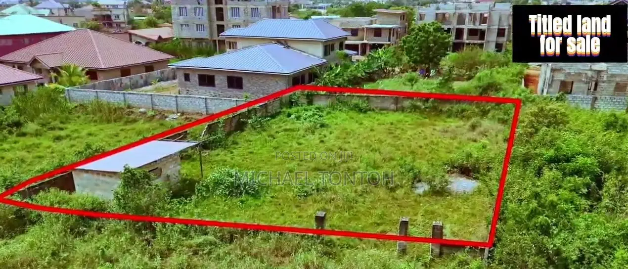 Titled Oyibi Land for Sale Near Aluminium Junction