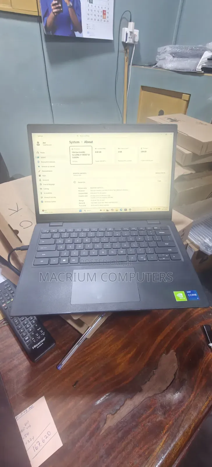 New Laptop Dell Latitude 3420 8GB Intel Core i7 SSD 256GB