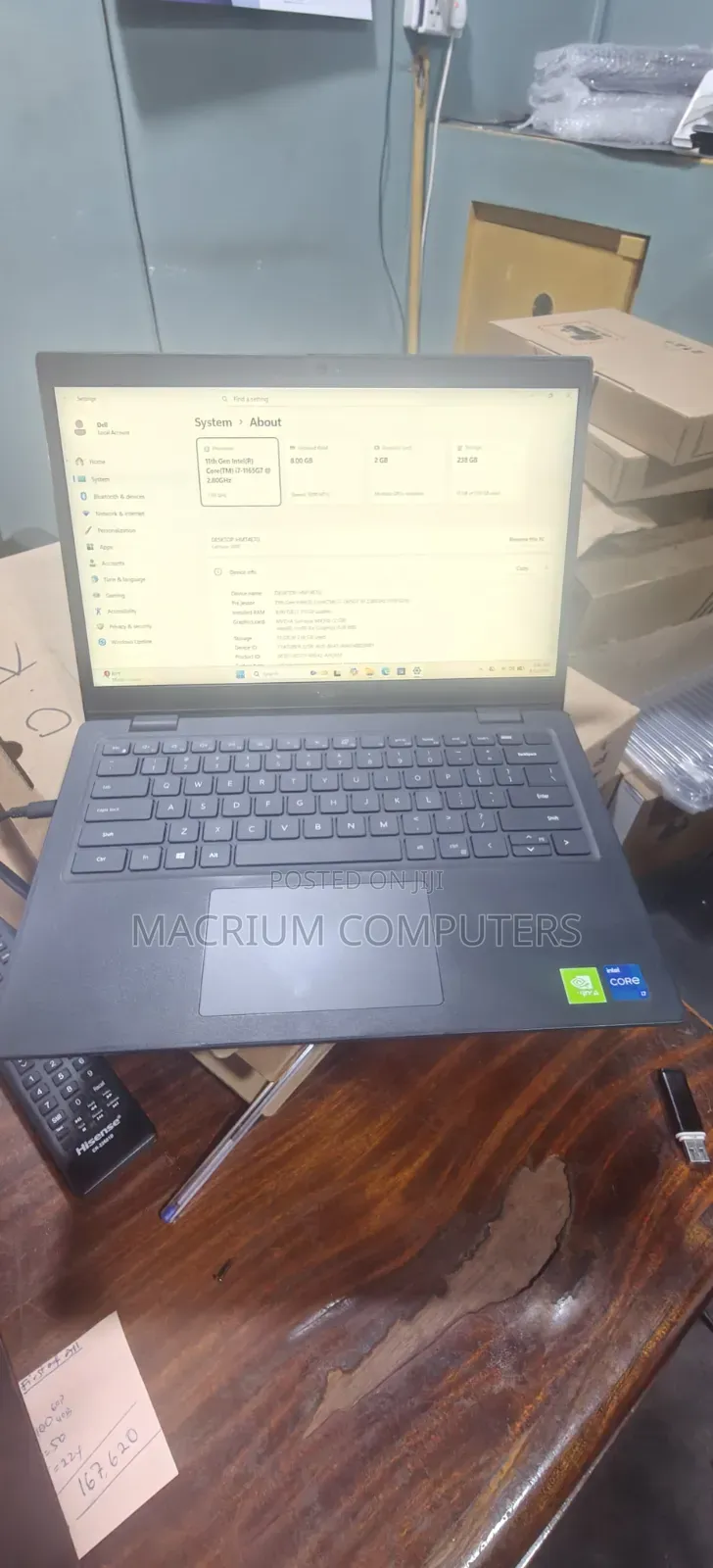 New Laptop Dell Latitude 3420 8GB Intel Core i7 SSD 256GB