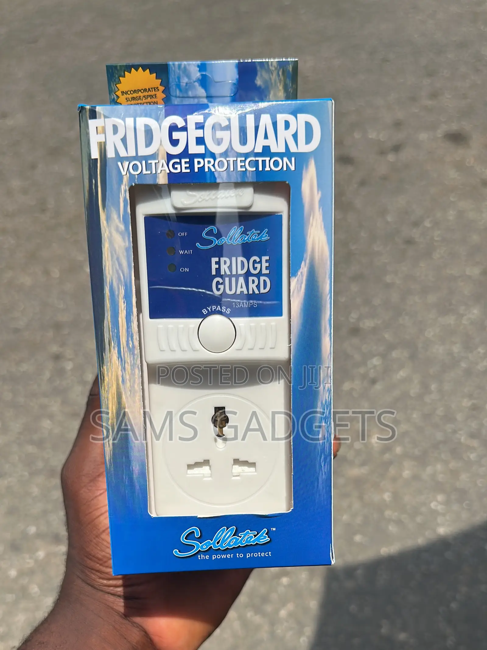 Brand New 13A Automatic Fridge Guard(usefortv) Voltage Surge Protector