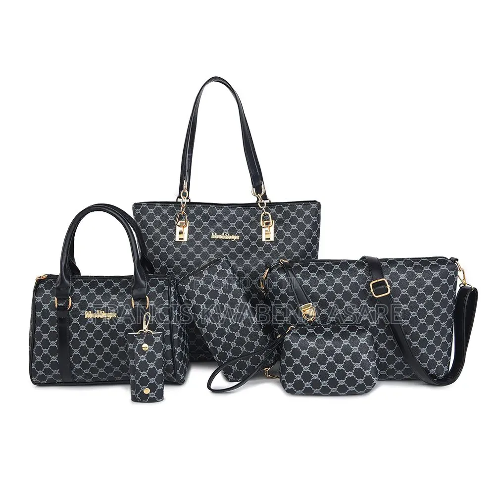 6 in 1 Ladies Hand Bag