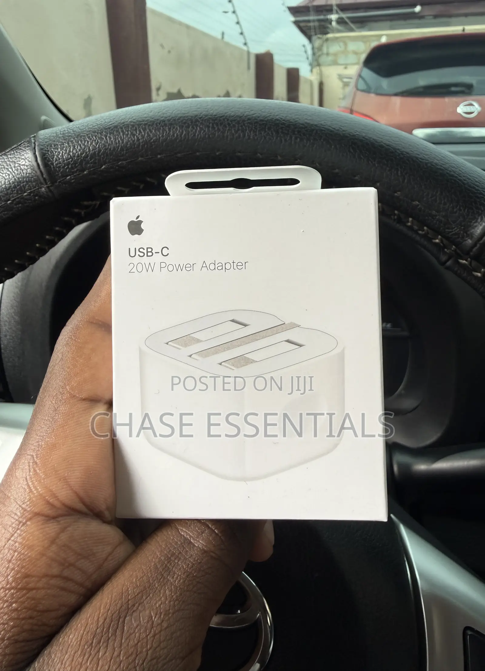 20W USB-C Power Adapter - UK 3-Pin Plug (Charger Head iPhone)