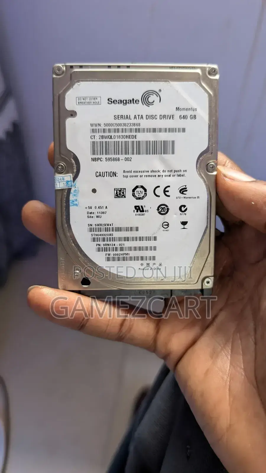 Seagate Hard Disk Drive 1TB