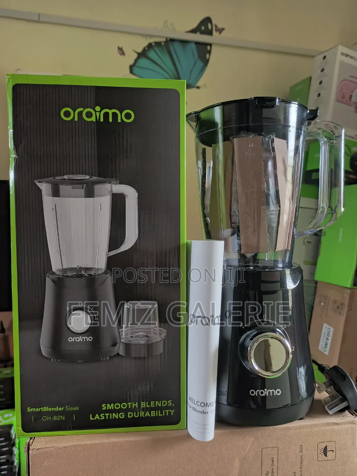 Oraimo Smartblender Sleek 1.5l 2 Speeds Blender