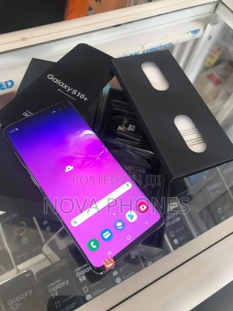 New Samsung Galaxy S10 Plus 128 GB Black