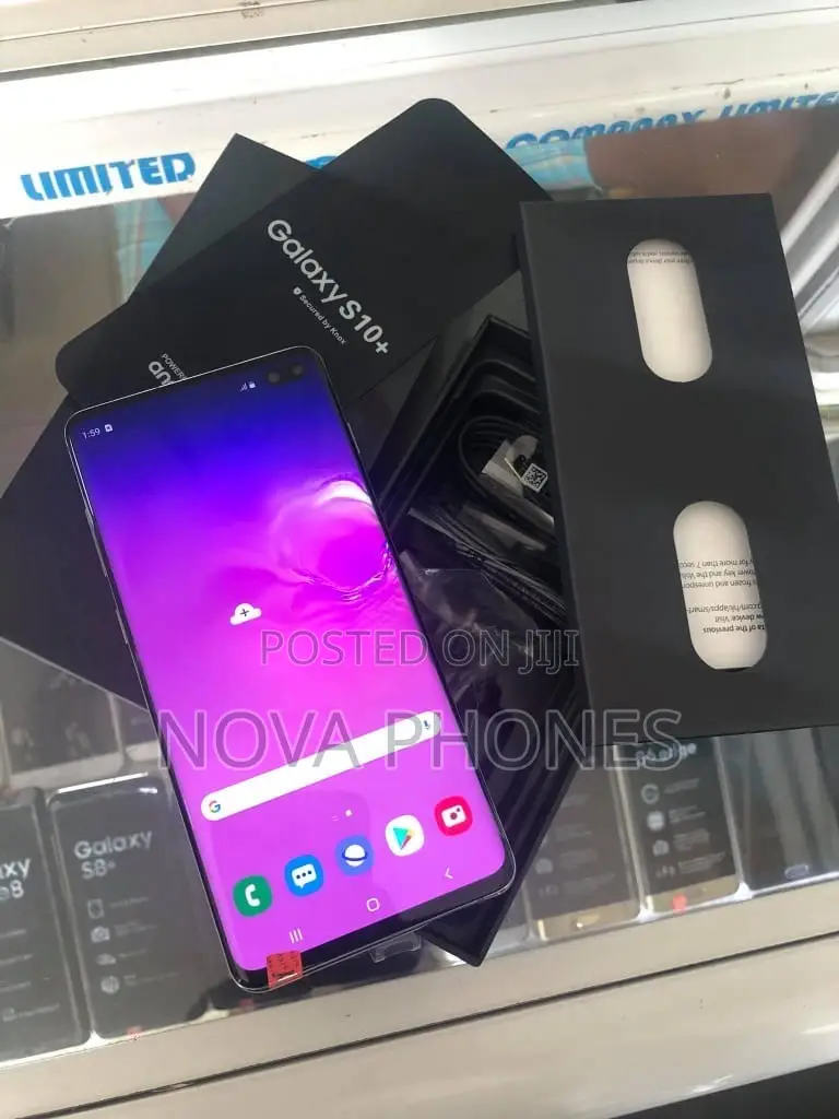 New Samsung Galaxy S10 Plus 128 GB Black