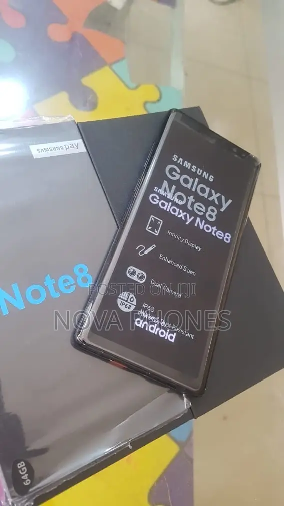 New Samsung Galaxy Note 8 64 GB Black