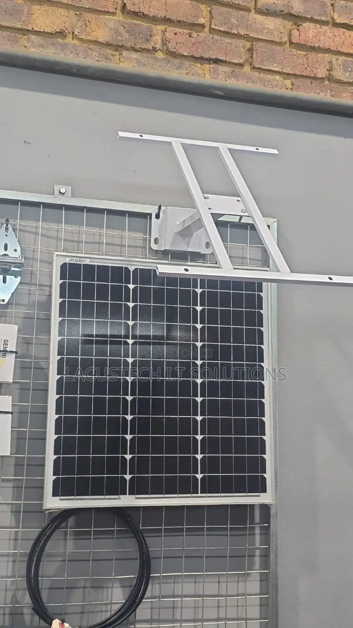 Gemini Sliding Gate Motor With Solar Panel